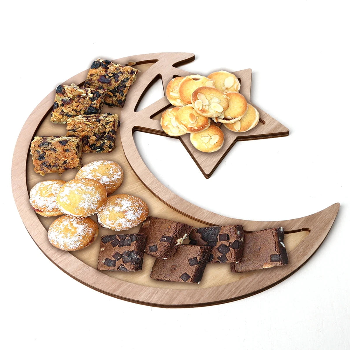 Wooden Pendant EID Mubarak 2025 Ramadan Decoration