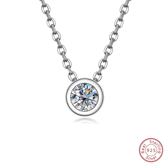 moissanite necklace