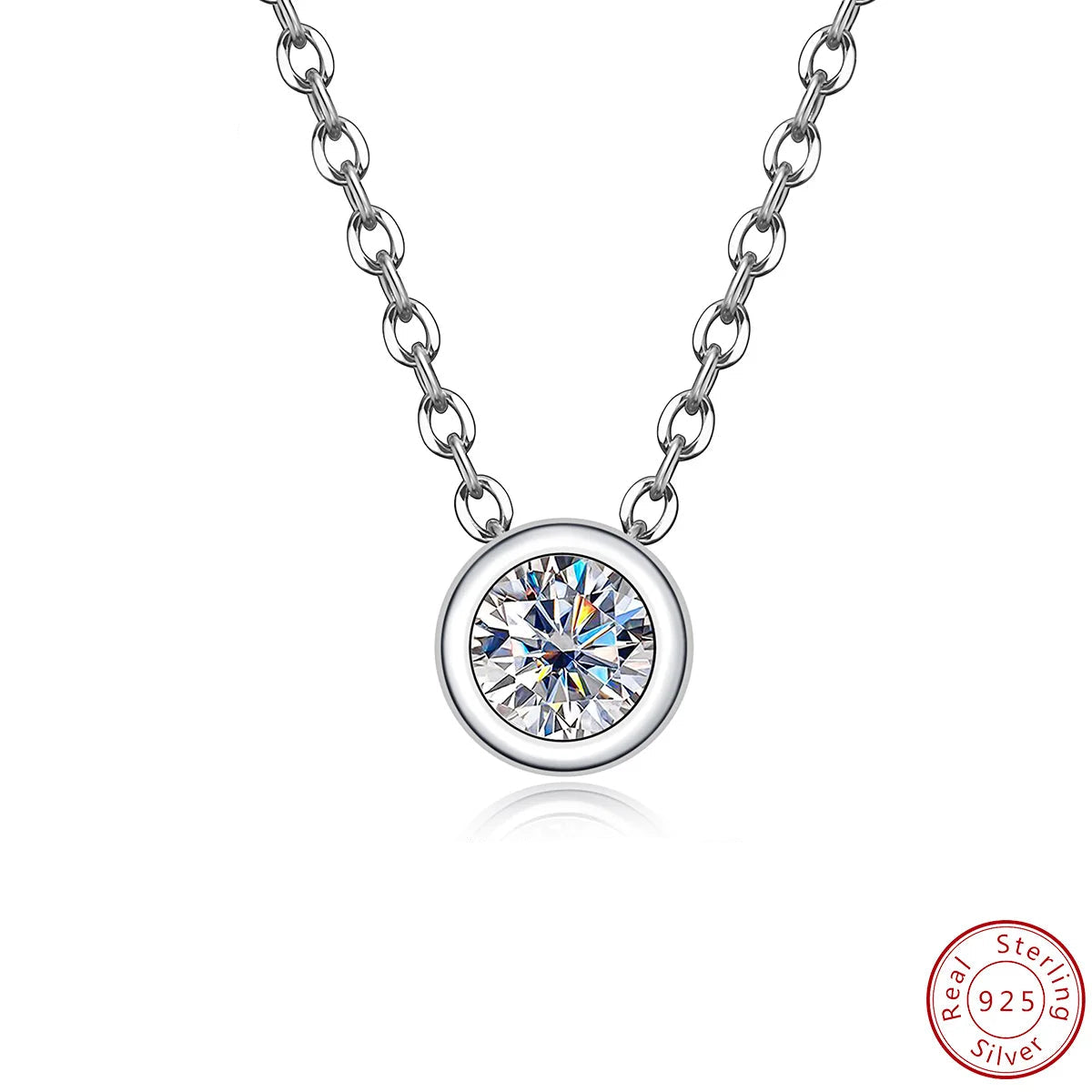 moissanite necklace