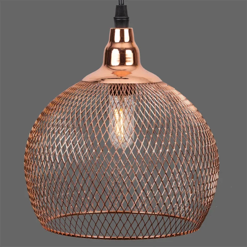 Modern Simple Light Bird Cage Creative Chandelier