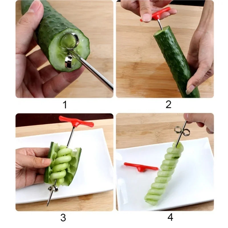 Vegetables Spiral Knife Carving Tool