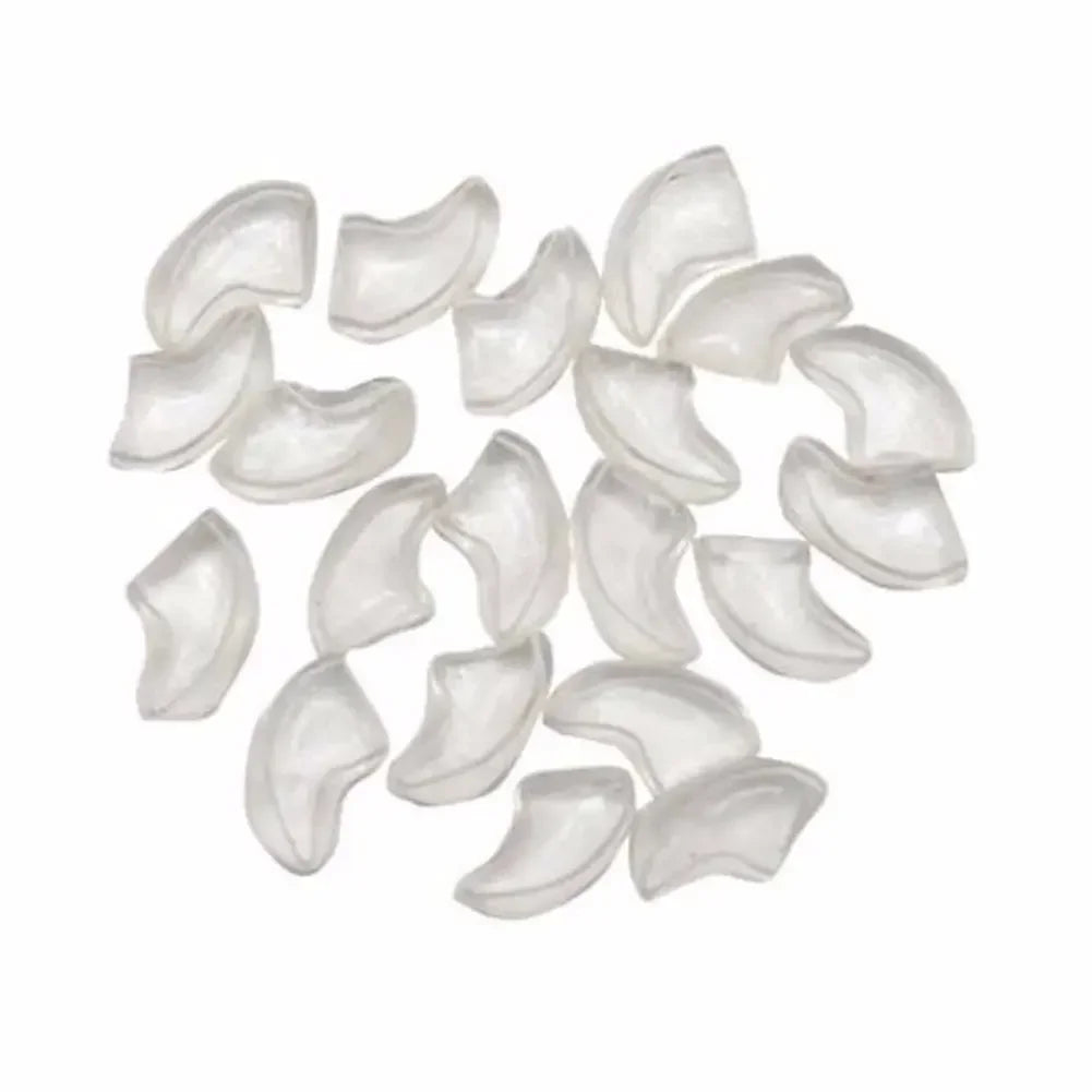 Lovely 20pcs Silicone Soft Cat Nail Caps