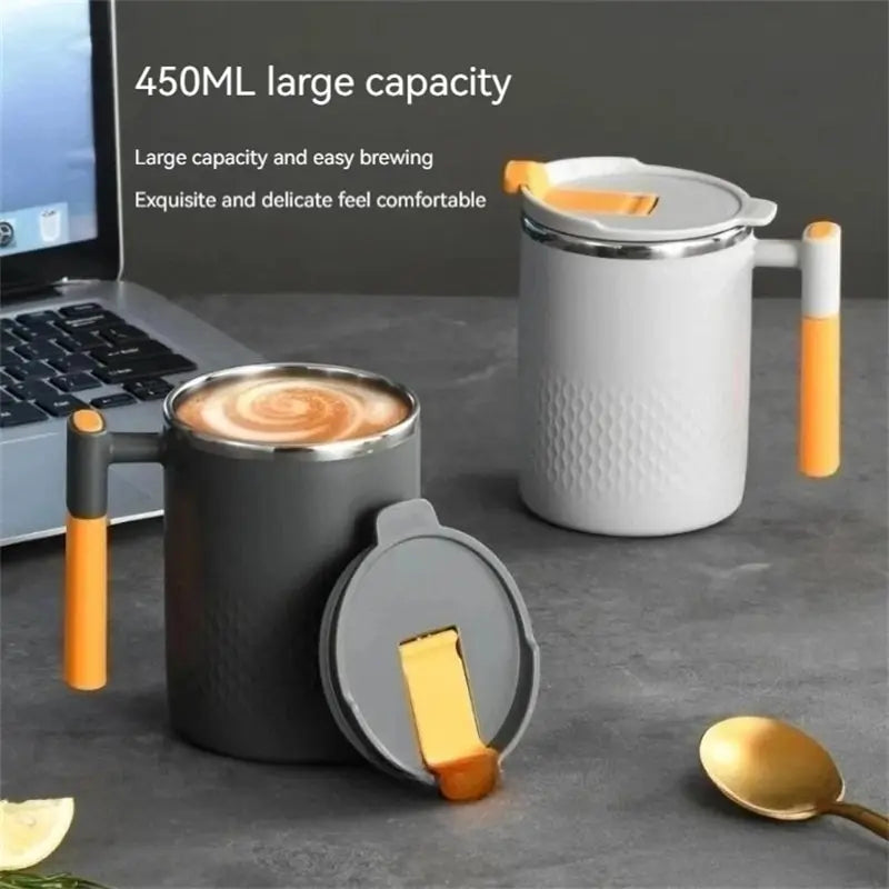 Portable Double-layer Anti-scalding Coffee Mug