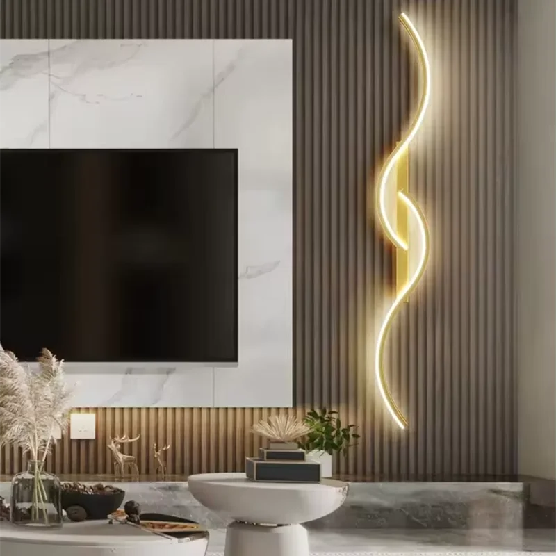 Modern LED Wall Lamp Minimalist, Indoor Lighting Fixture