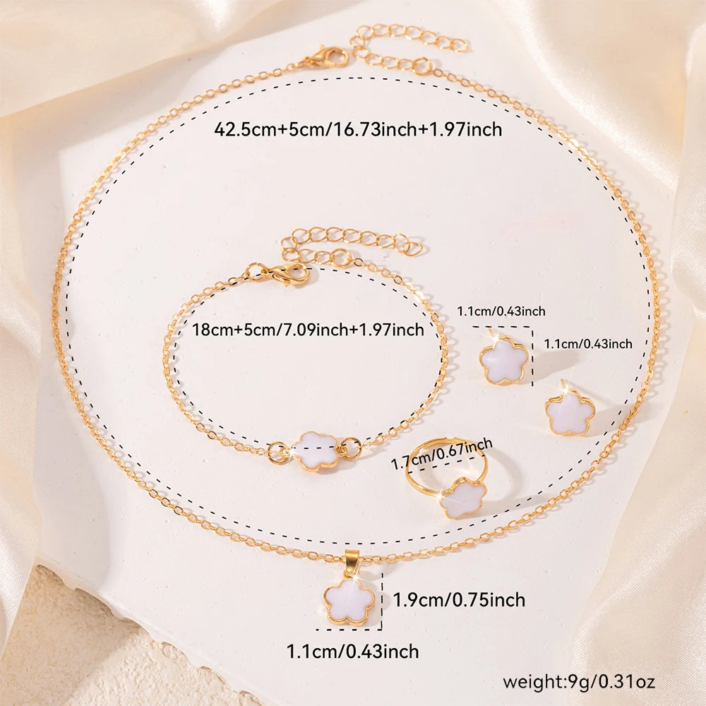 5pcs Jewelry Set