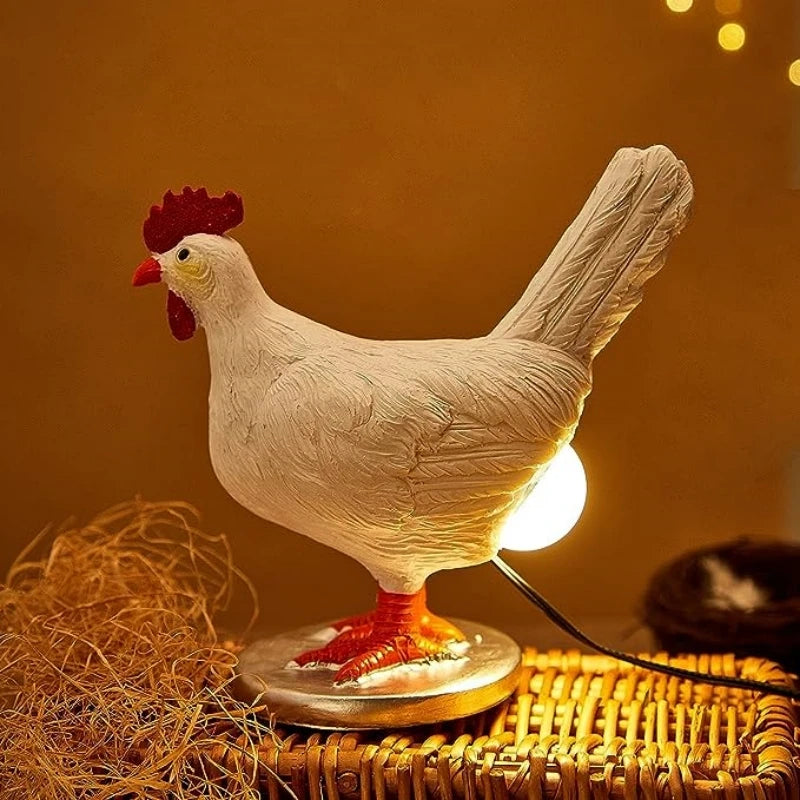 Chicken Lamp Chick Night Light Ornaments