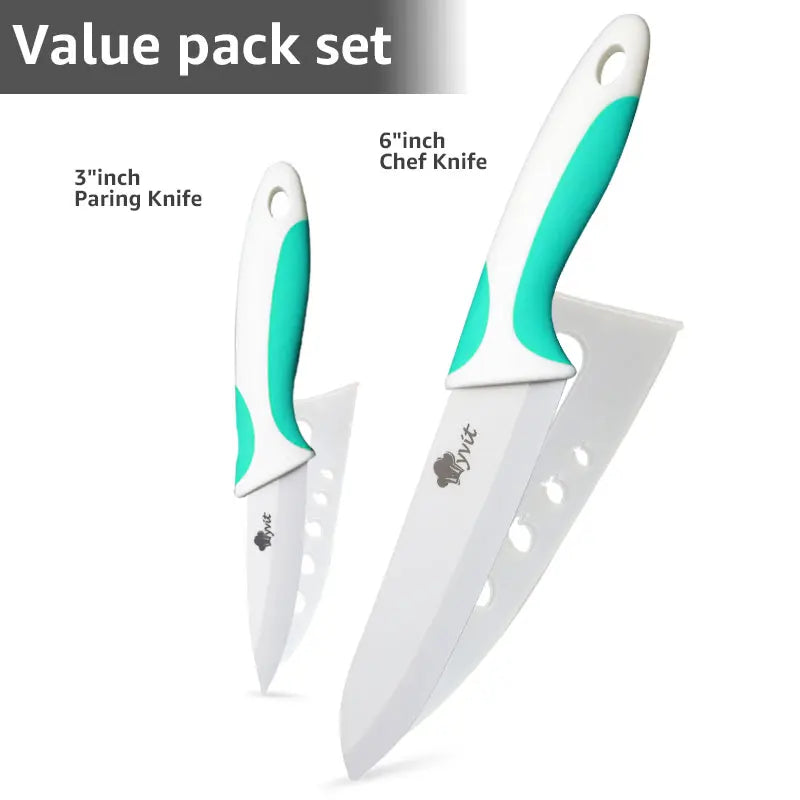 Ceramic Knives Set Kitchen