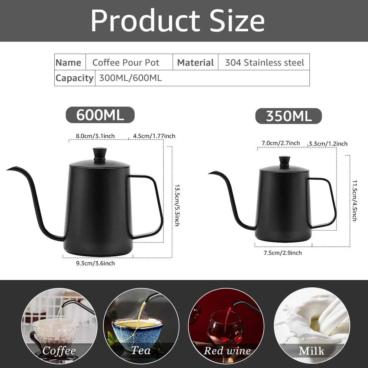 Gooseneck Drip Kettle