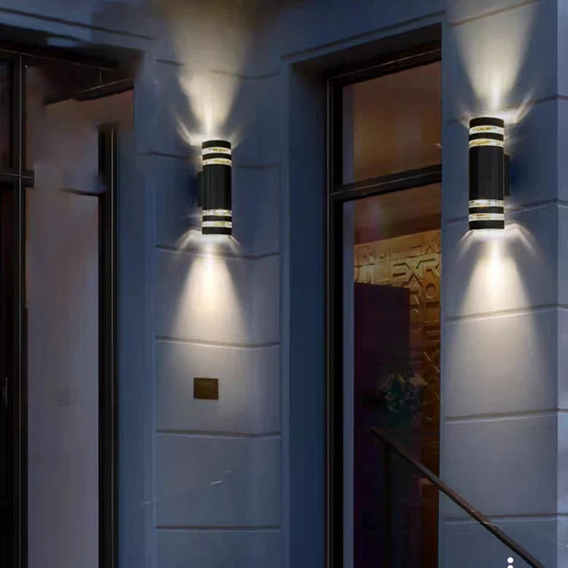 Outdoor Wall Light Waterproof Double head