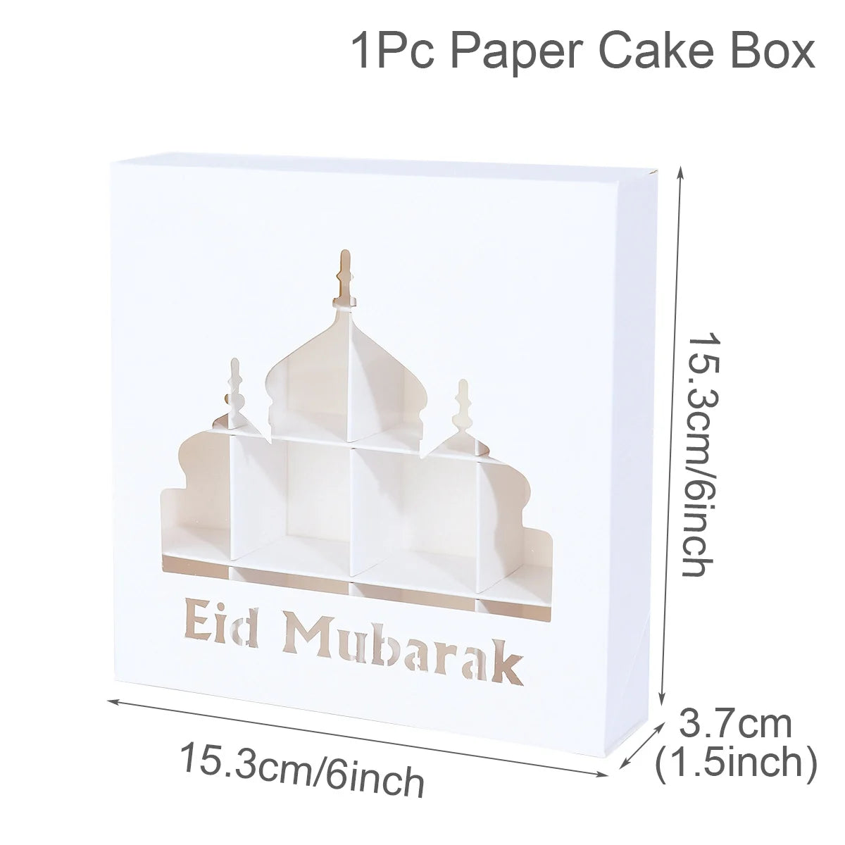 Eid Mubarak Cake Stand Holder 2025