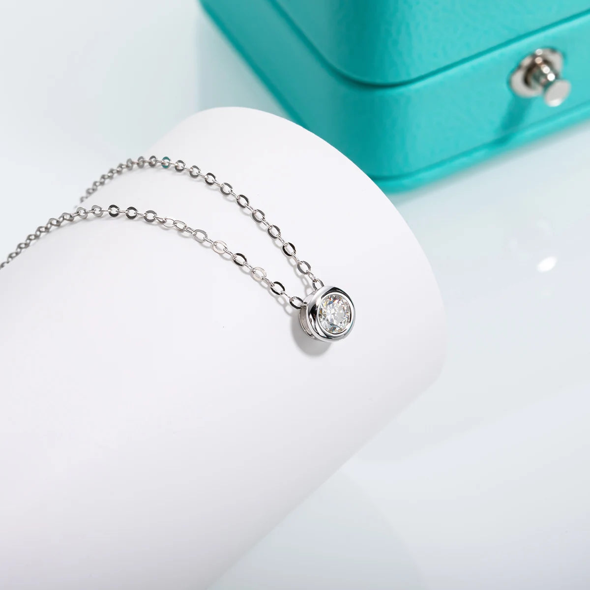 moissanite necklace