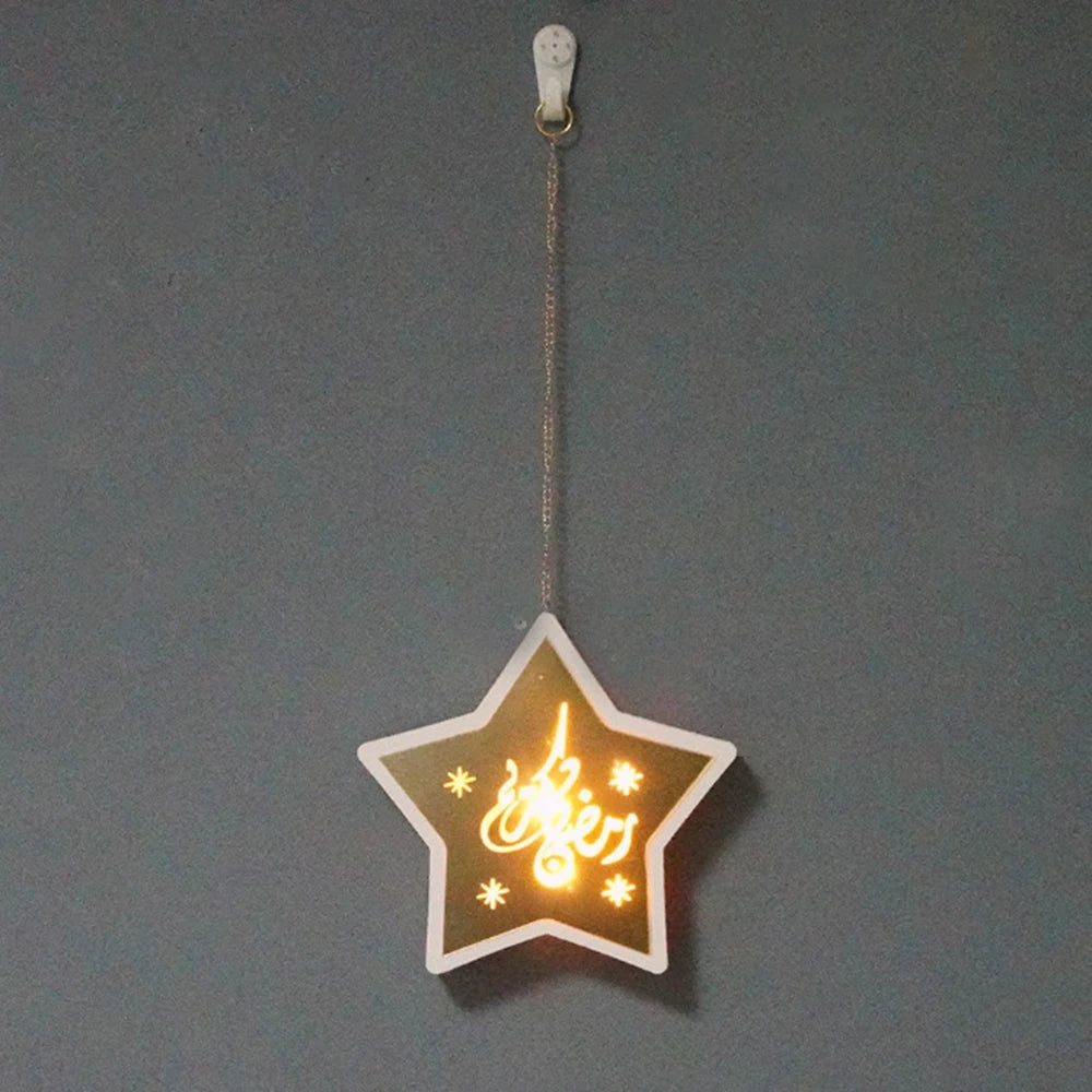 Gold Ramadan Moon Led Lamp