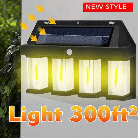 Waterproof LED Solar Tungsten Wall Light