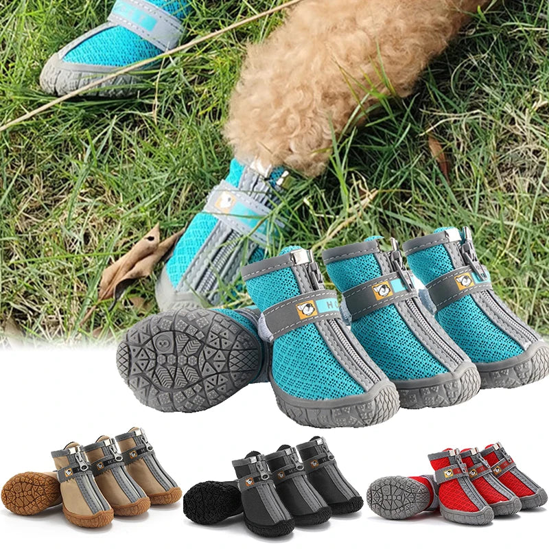 Dog Shoes Non-Slip Soles Thick Plush Protection Paw