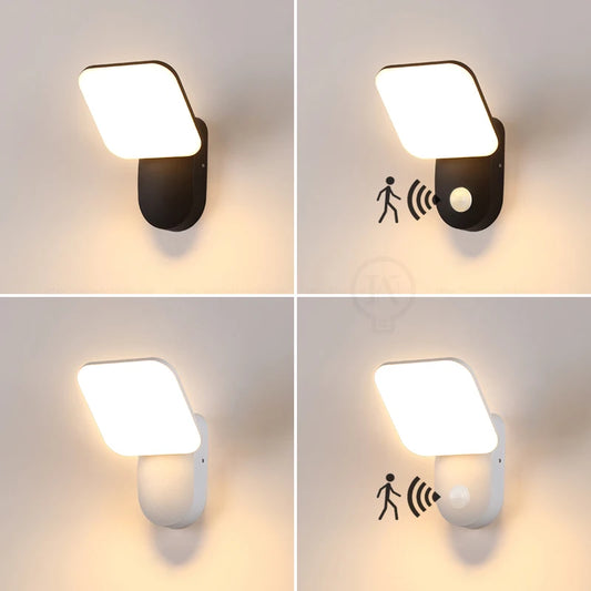 Outdoor LED Wall Lamp with Motion Sensor