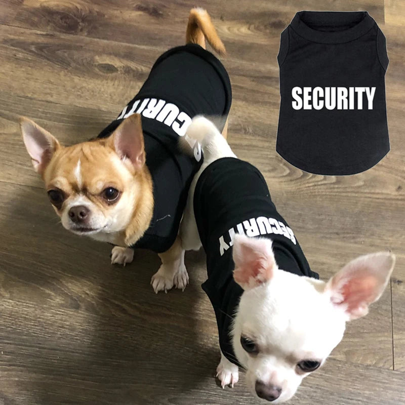 Security vest Clothing for Dogs