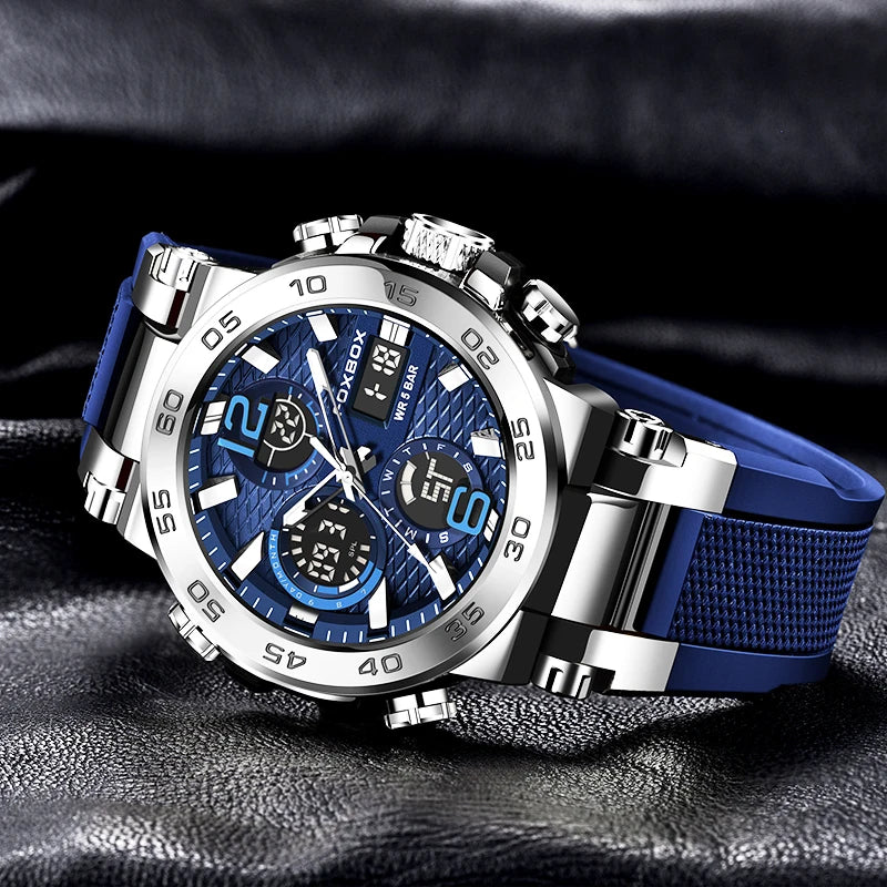 New Watches for Men 50M Waterproof