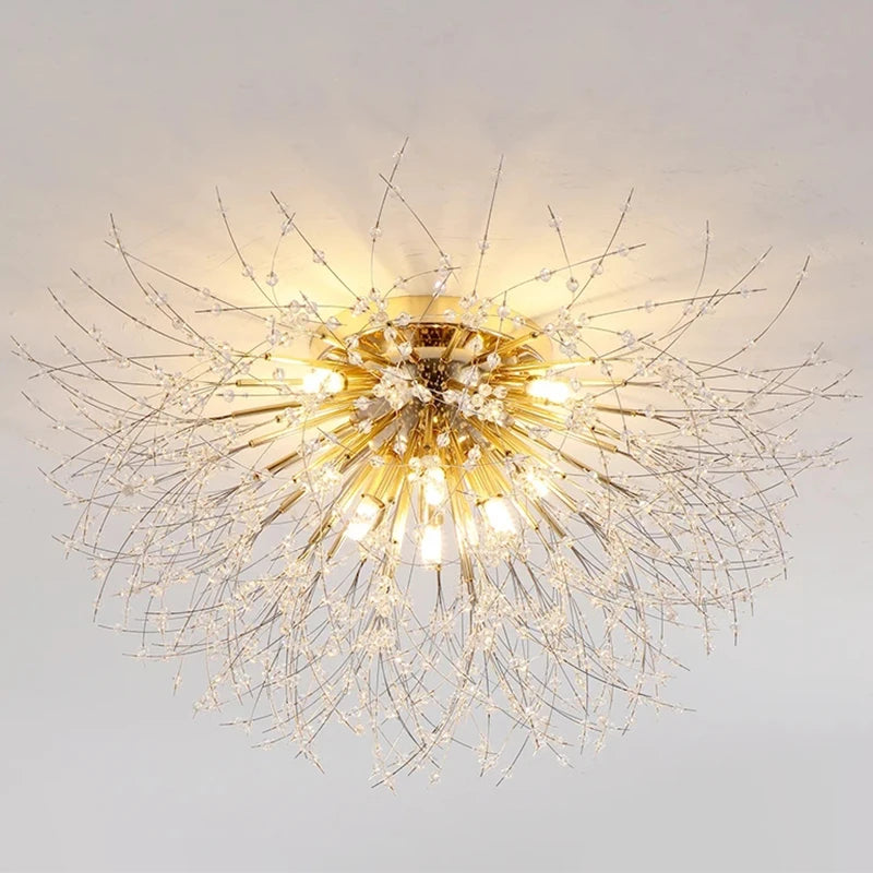 Dandelion Crystal Chandelier Nordic Modern