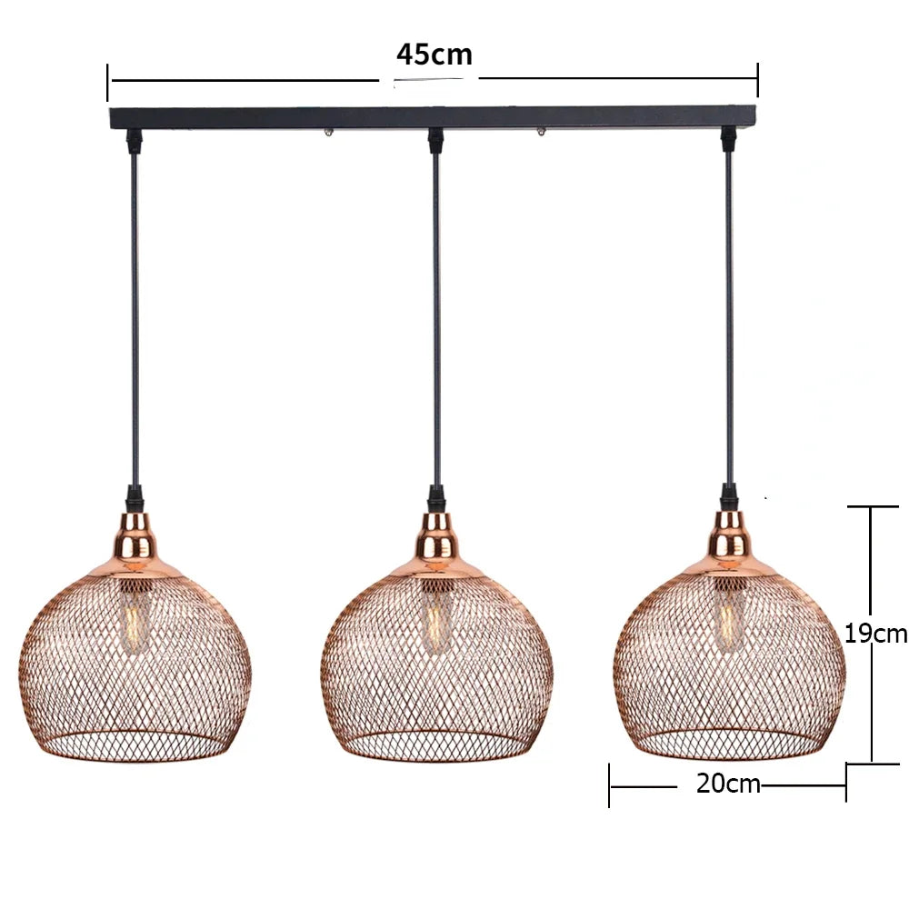 Modern Simple Light Bird Cage Creative Chandelier