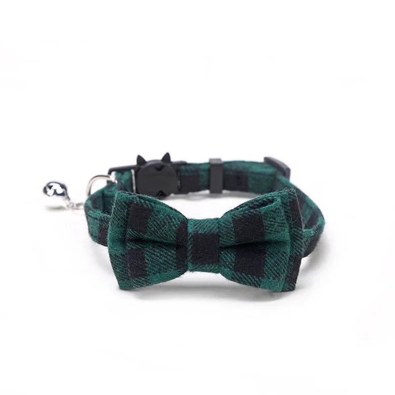 Cat Collar Bow Tie and Bell Cute