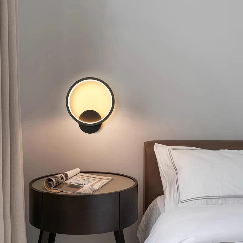 Modern LED Wall Lamp Round Light