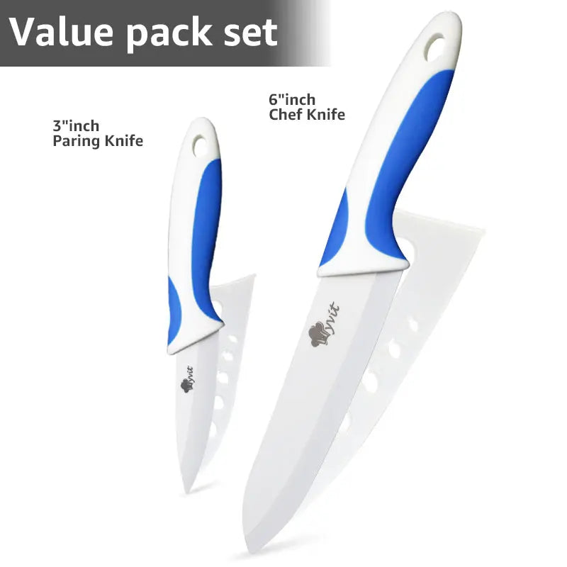 Ceramic Knives Set Kitchen