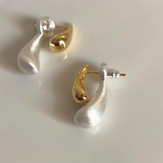 French Waterdrop Ear Stud for Women