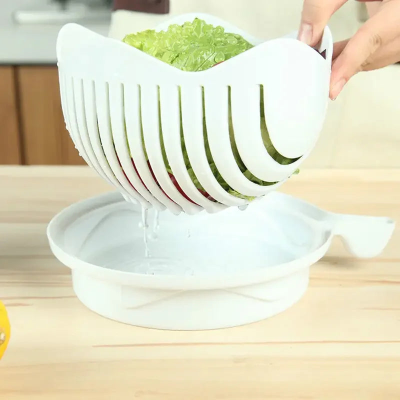 Vegetable Chopper Salad Cutter Bowl