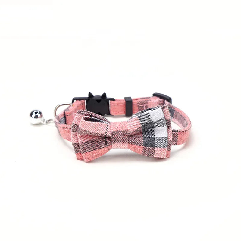 Cat Collar Bow Tie and Bell Cute