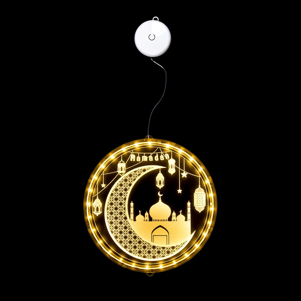 12.5cm Diameter Ramadan LED Hanging Lights