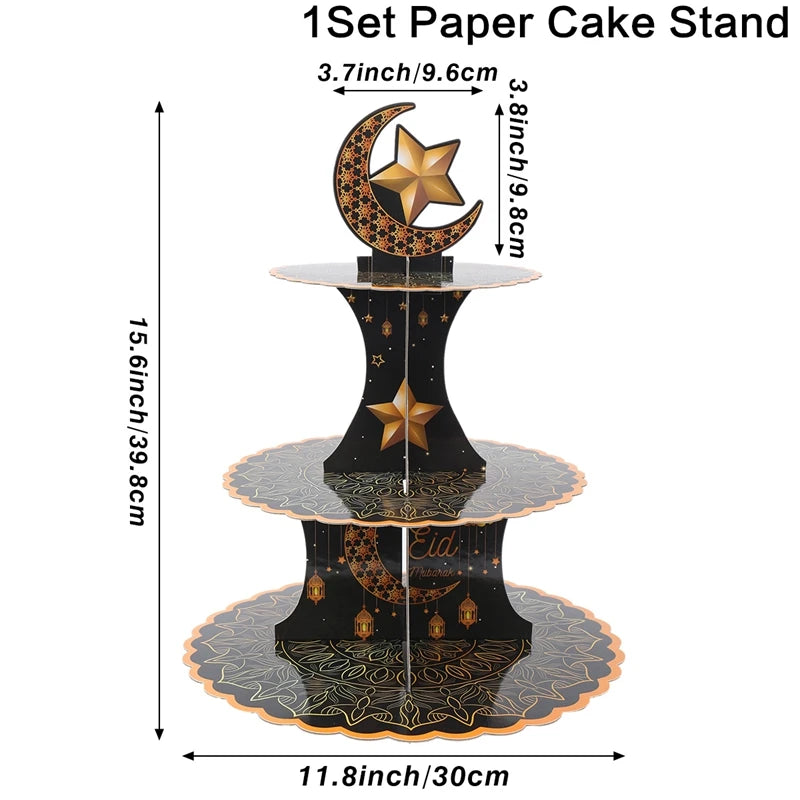 Eid Mubarak Cake Stand Holder 2025