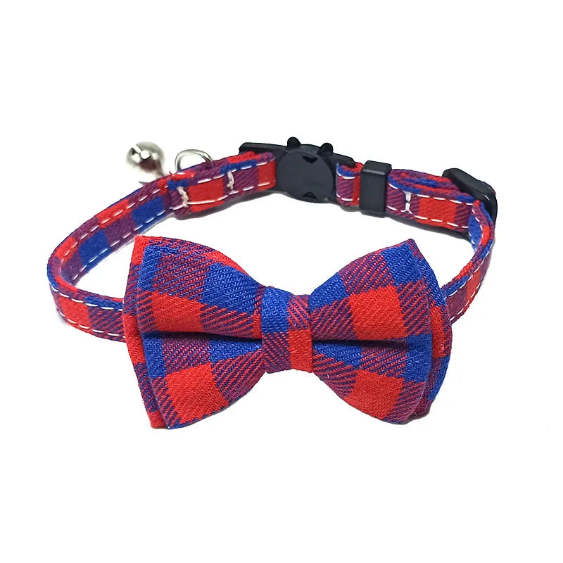 Cat Collar Bow Tie and Bell Cute