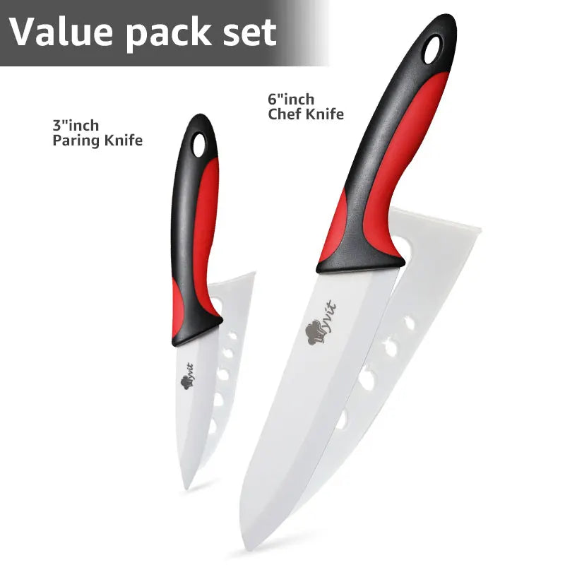 Ceramic Knives Set Kitchen