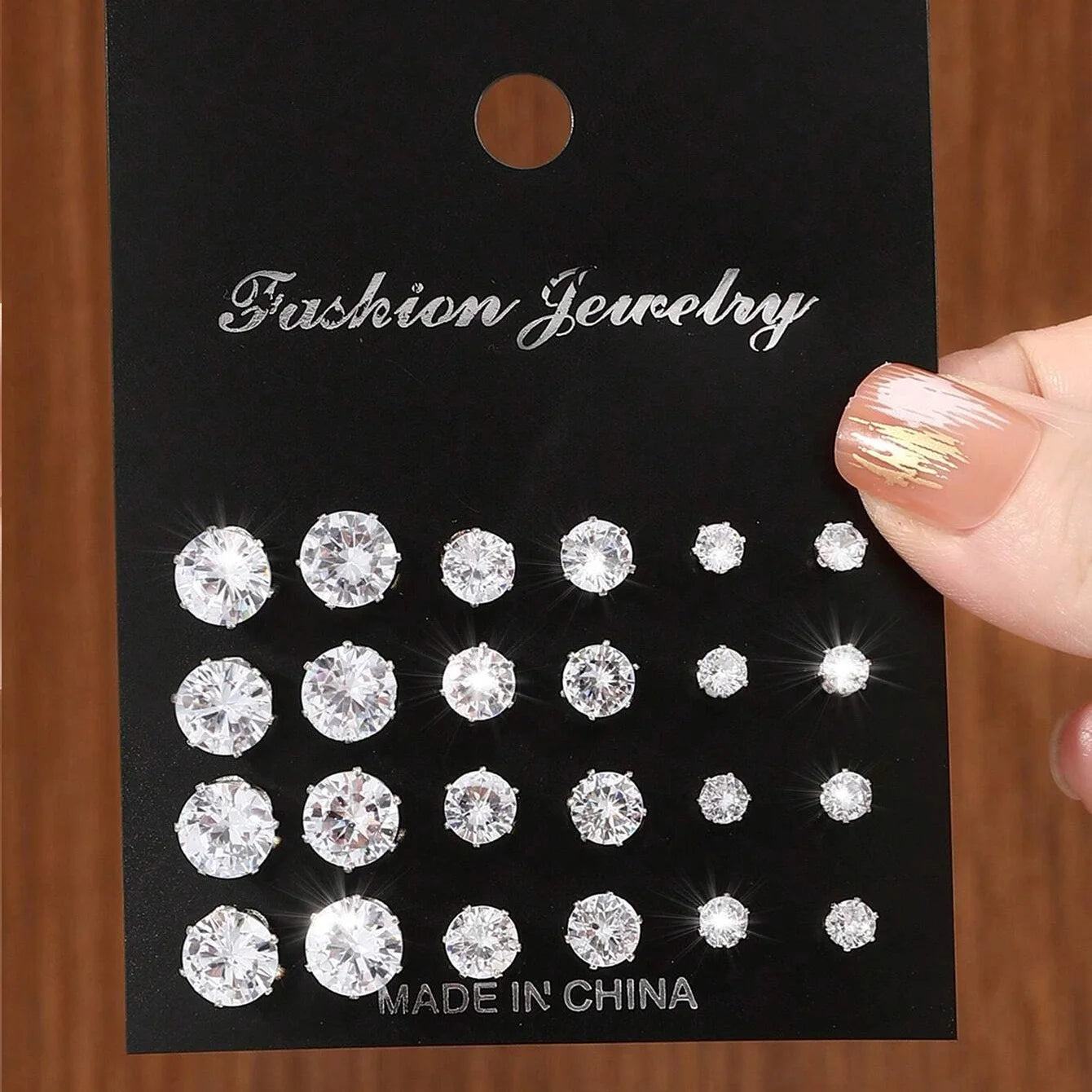 12 Pairs of Luxurious Earrings