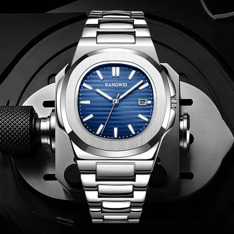 New Luxury Men Quartz Watches 30M Waterproof