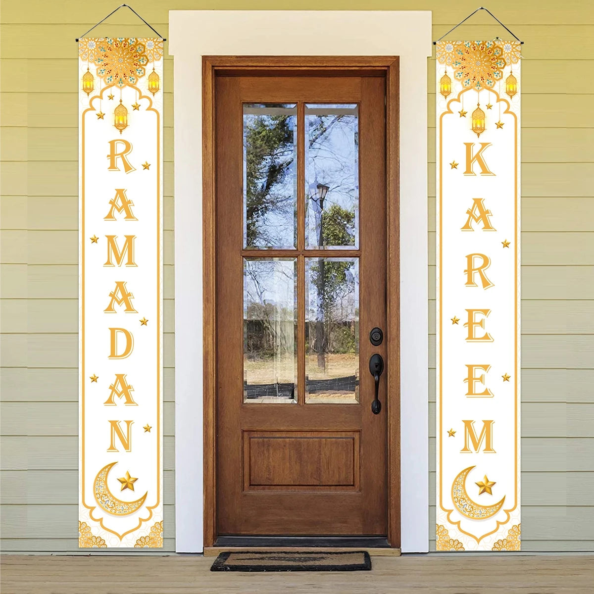 Ramadan Decoration 2025 Door Banner