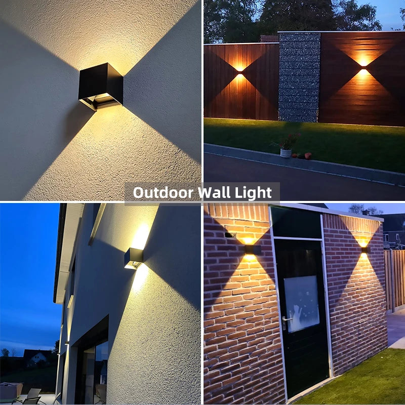 Led Outdoor Waterproof Porch Garden Lighting