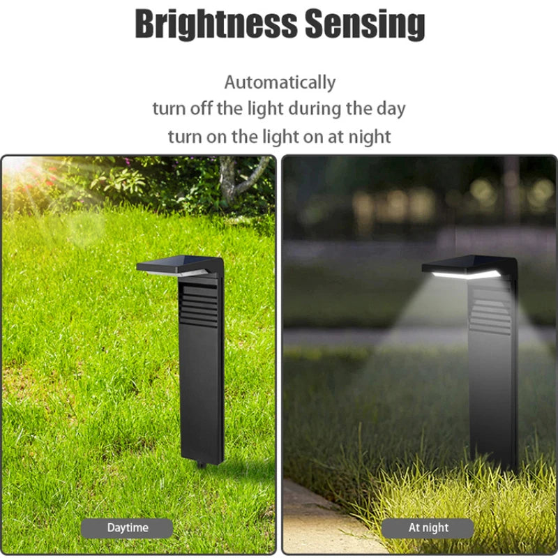 Solar Powered Waterproof LED Light For Yard Walkway