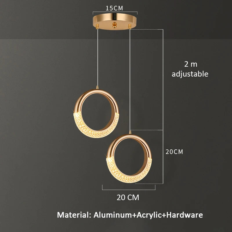 Light Luxury Small Pendant Light