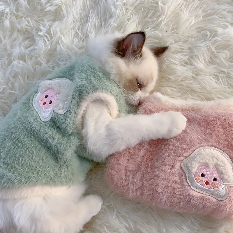 Pets Warm Kittens Clothes