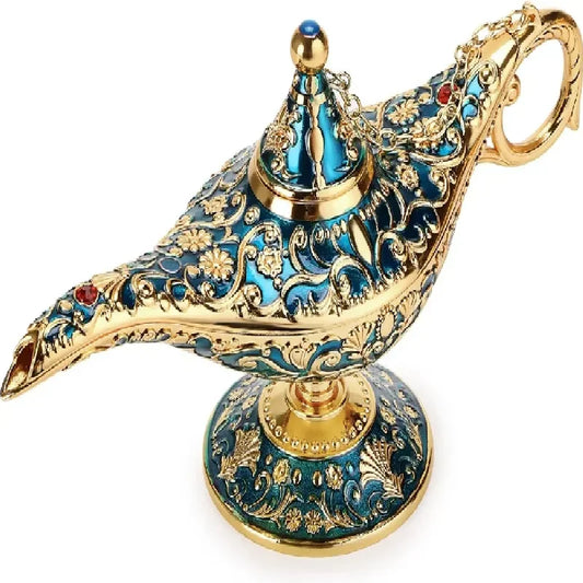 Vintage Magical Legend Aladdin Genie Lamp