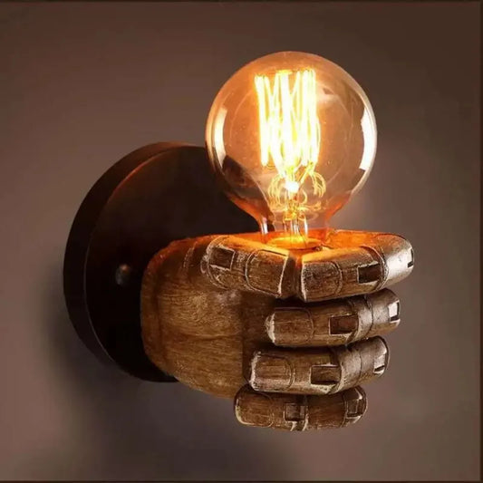 American Fist Wall Lamp