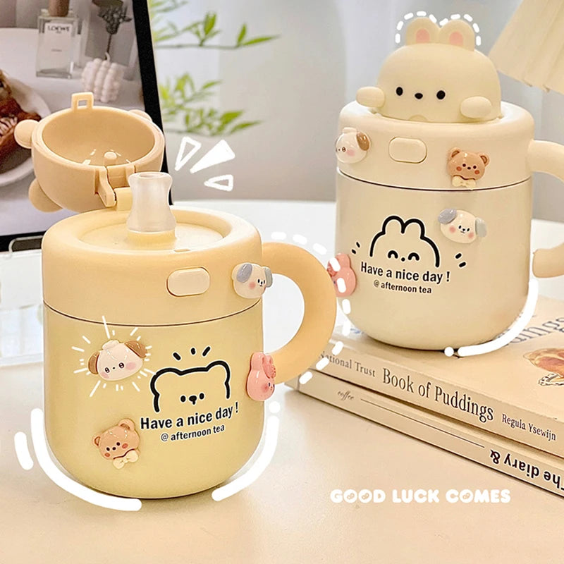 Kawaii Bear Thermal Mug Insulated