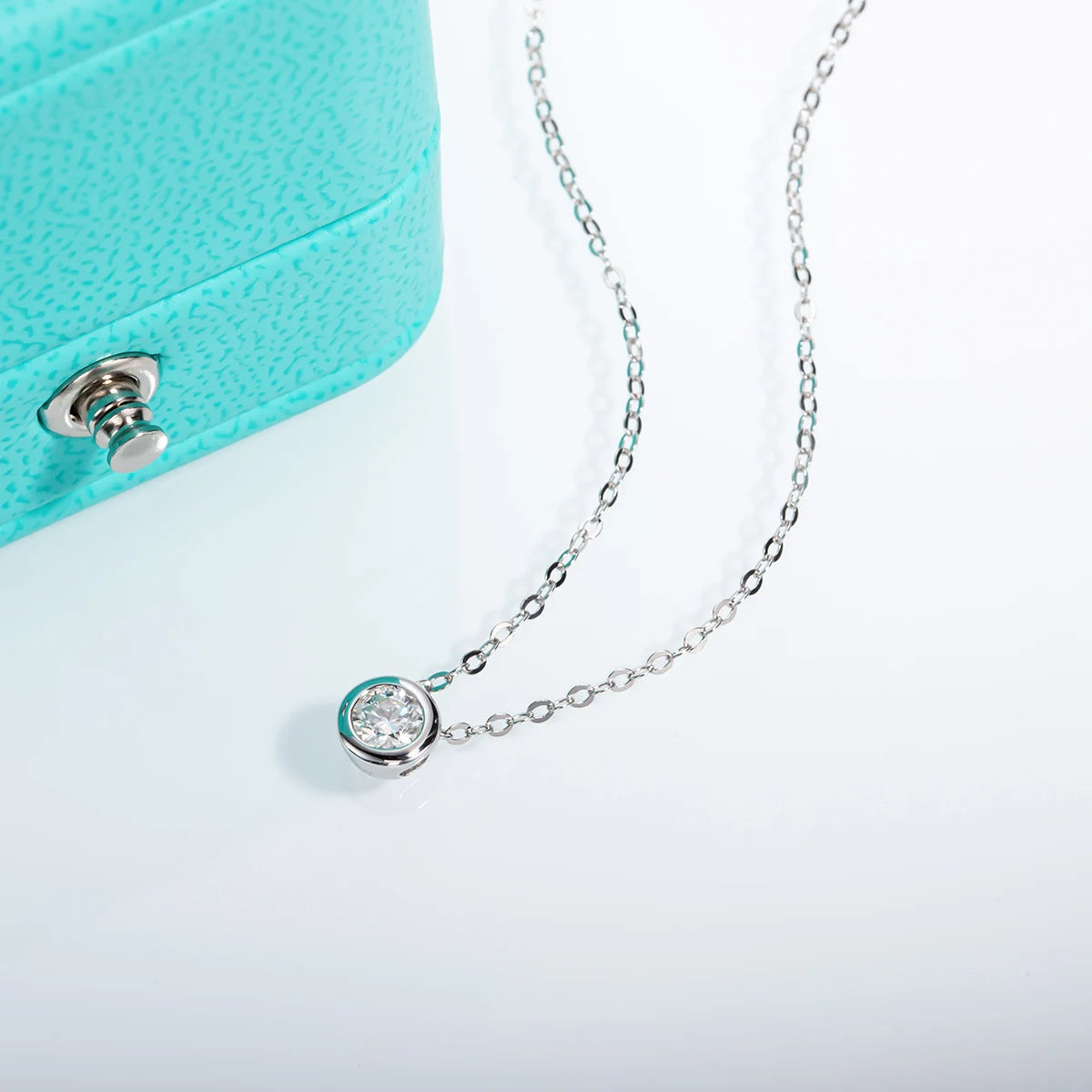 moissanite necklace