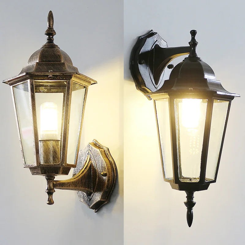 Europe Style Retro Wall Lamp Courtyard