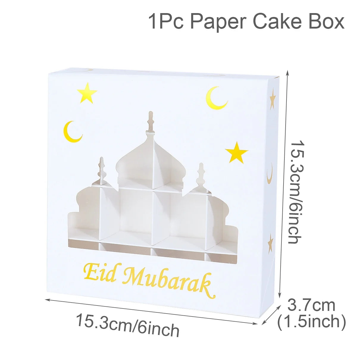 Eid Mubarak Cake Stand Holder 2025