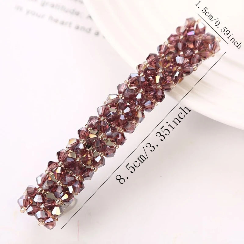 Crystal Rhinestone Hairpins Hair Clips