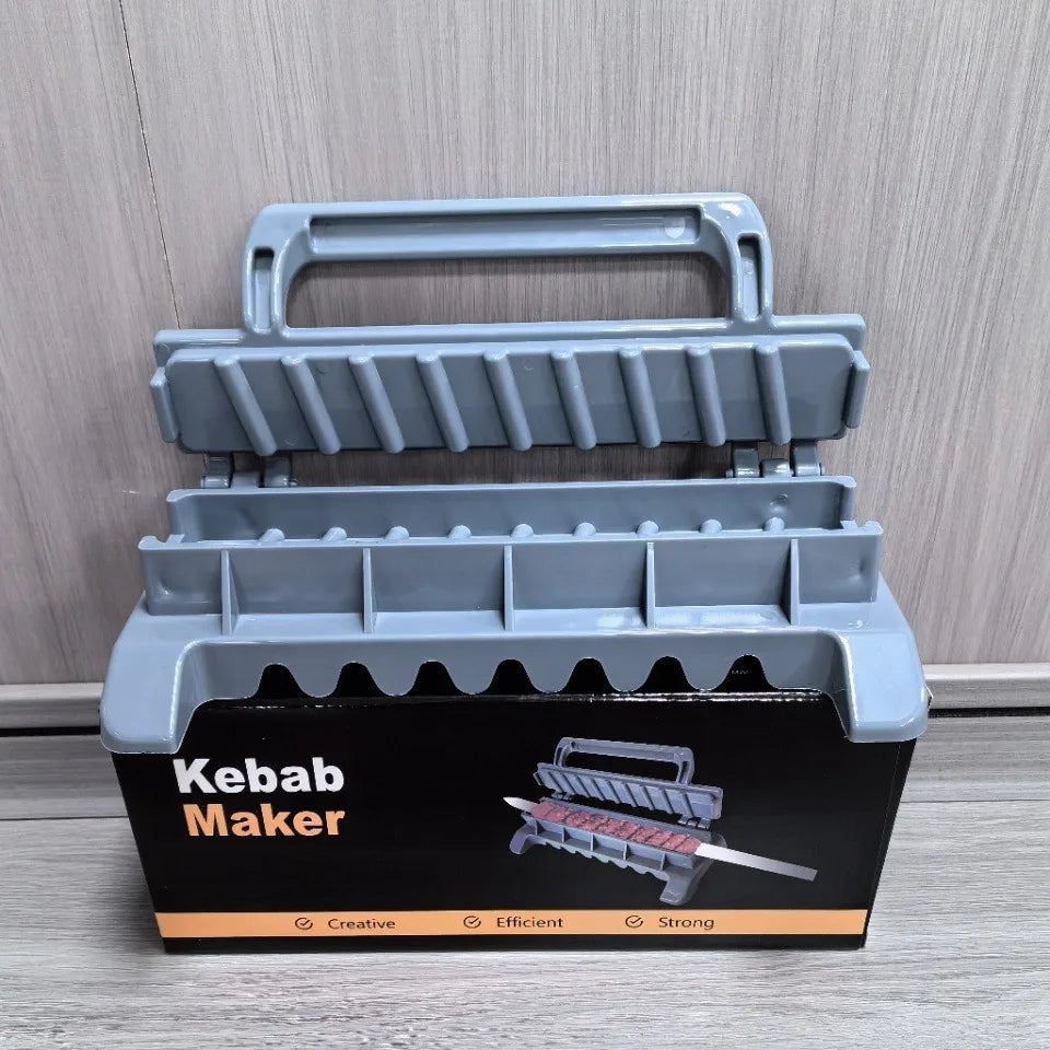 Row Kebab Maker Bbq Meat Skewer Machine