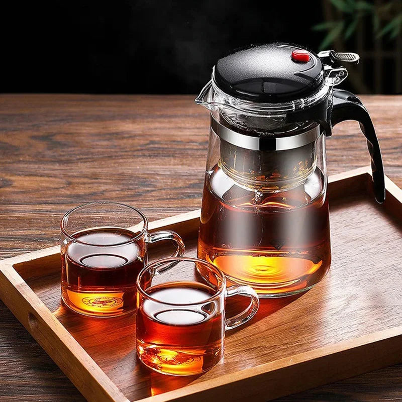 Heat Resistant Glass Teapot