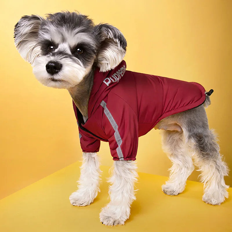 Waterproof Dogs Clothes Reflective Pet Coat